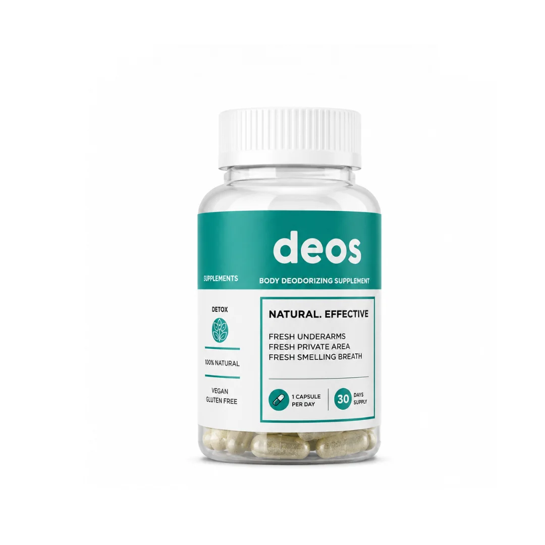 Deos – Suplemento Desodorizante Corporal Natural (30 Cápsulas)