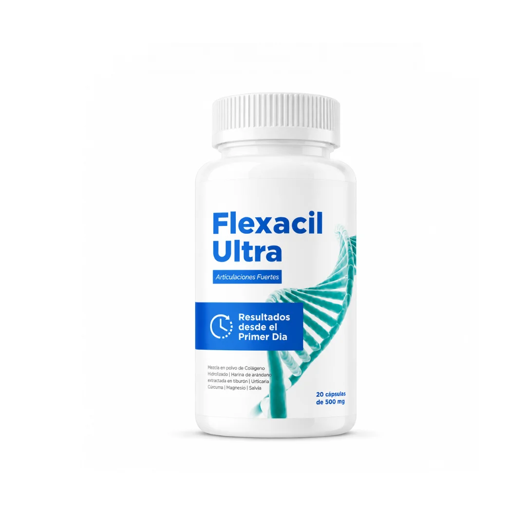 Flexacil Ultra – Fortalecimiento y Movilidad Articular (20 Cápsulas)