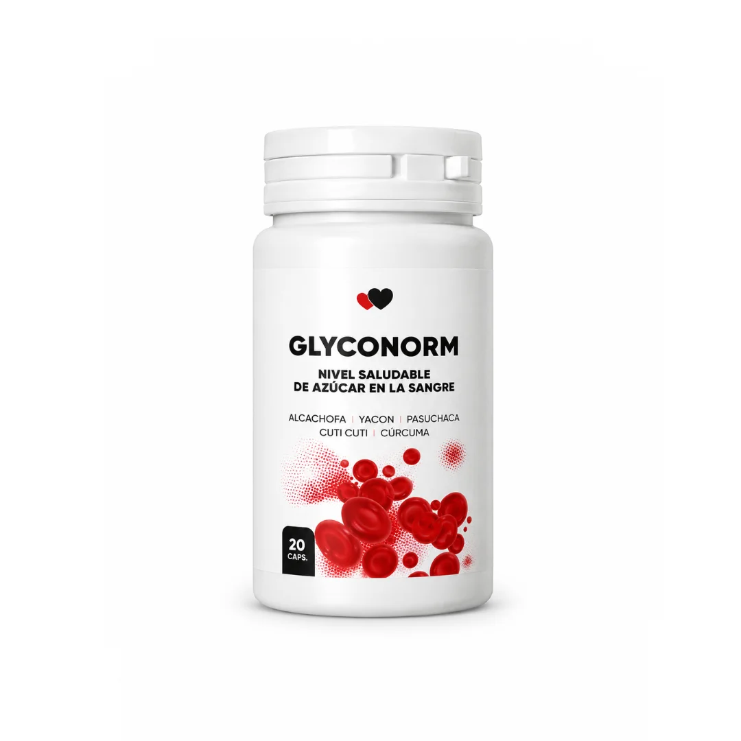 Glyconorm – Apoyo Natural para el Control de Azúcar en Sangre (20 Cápsulas)
